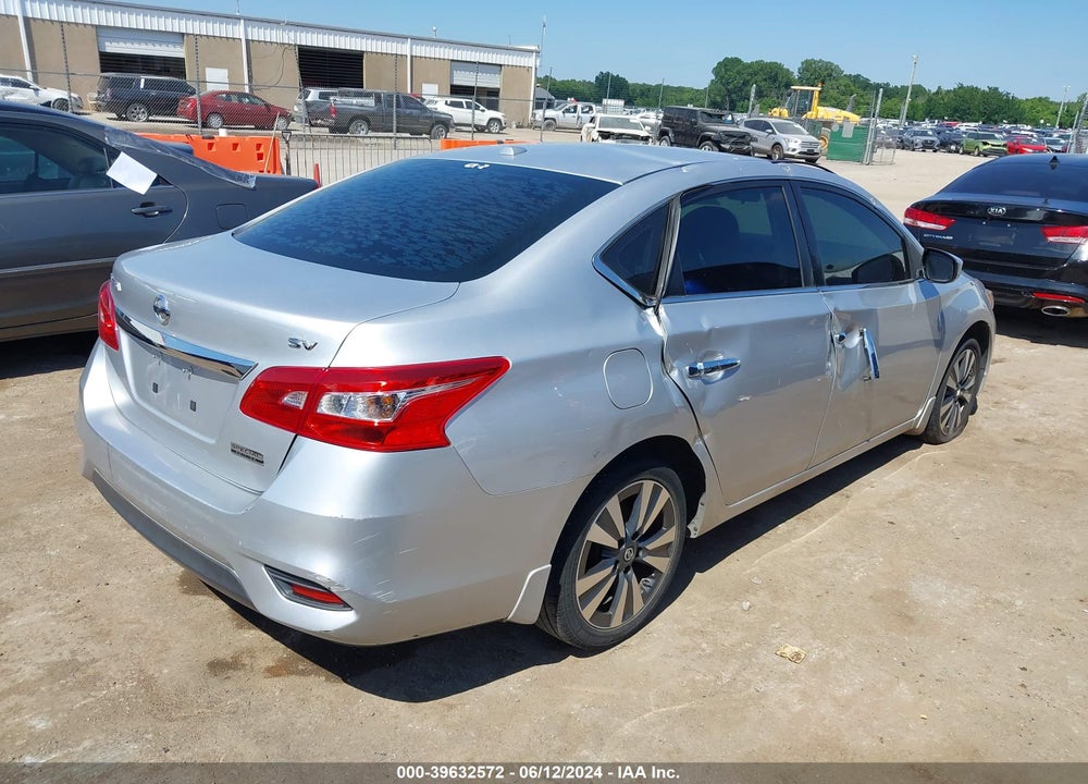2019 NISSAN SENTRA SV VIN: 3N1AB7AP5KY297877