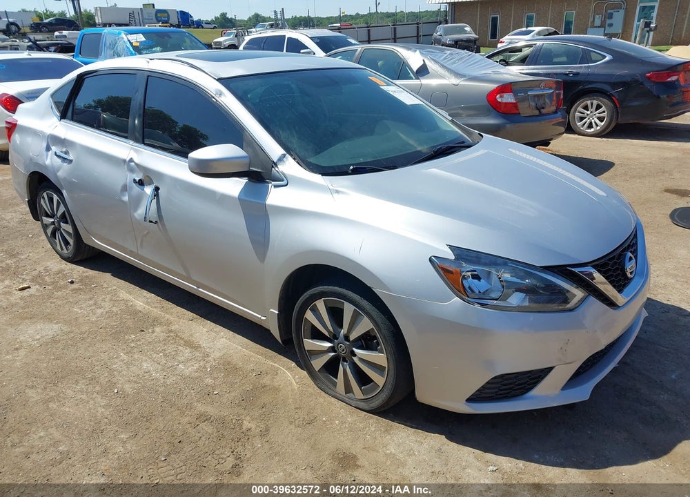 2019 NISSAN SENTRA SV VIN: 3N1AB7AP5KY297877
