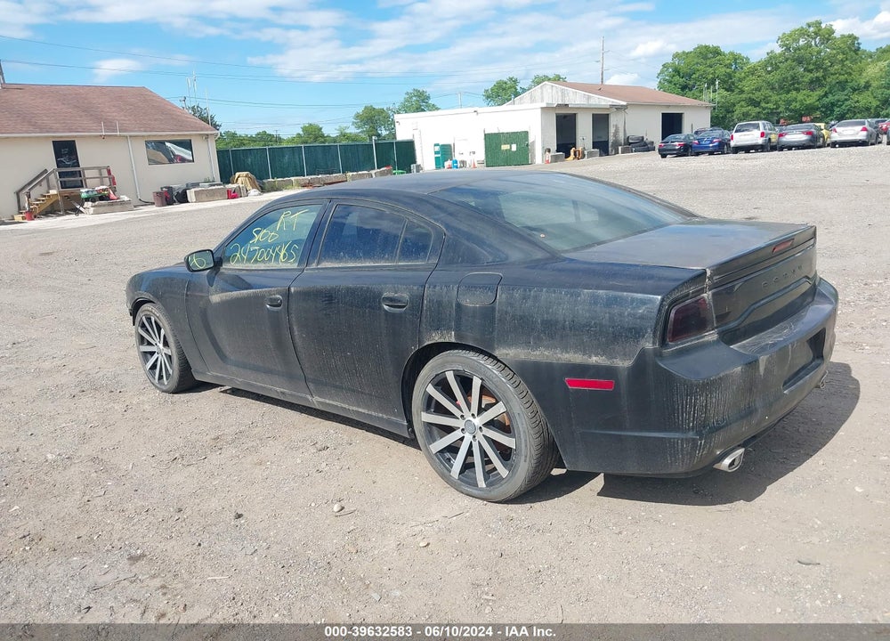 2013 DODGE CHARGER SE VIN: 2C3CDXBG7DH624131