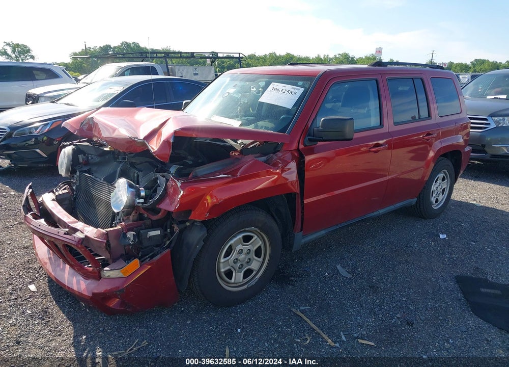 2010 JEEP PATRIOT SPORT VIN: 1J4NF2GB4AD510458