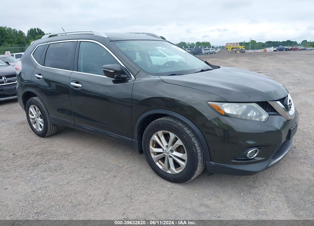 2014 NISSAN ROGUE SV VIN: 5N1AT2MVXEC842052