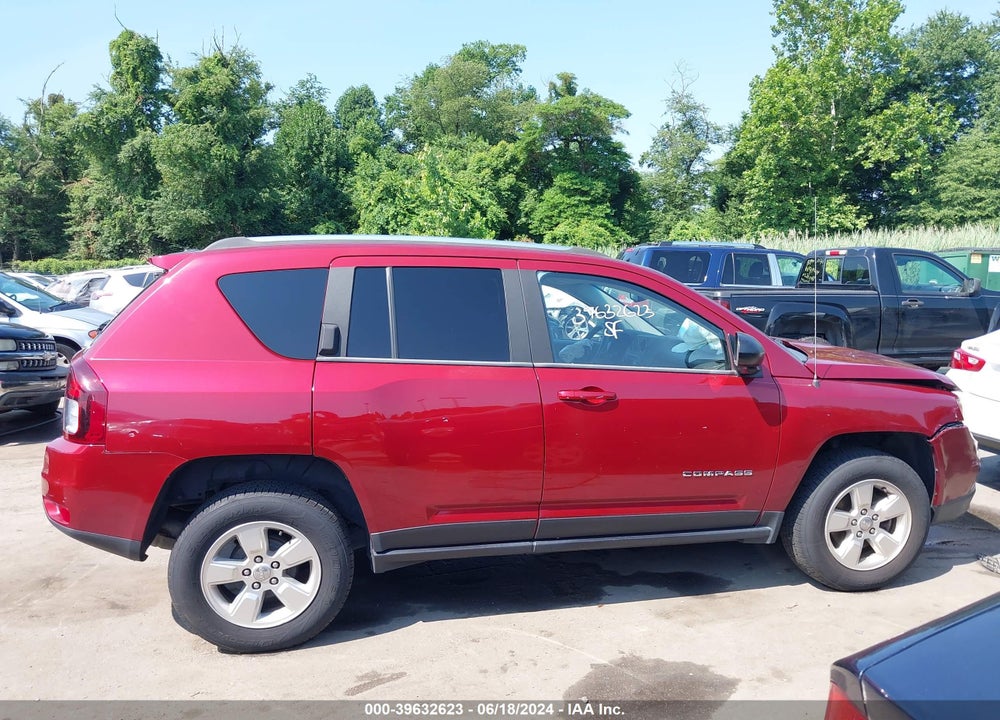 2014 JEEP COMPASS SPORT VIN: 1C4NJCBA5ED504067