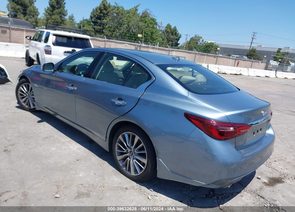2018 INFINITI Q50 3.0T LUXE VIN: JN1EV7AP0JM363603
