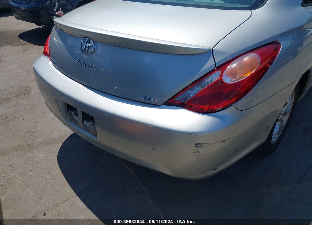 2006 TOYOTA CAMRY SOLARA SE VIN: 4T1CE38P96U707788