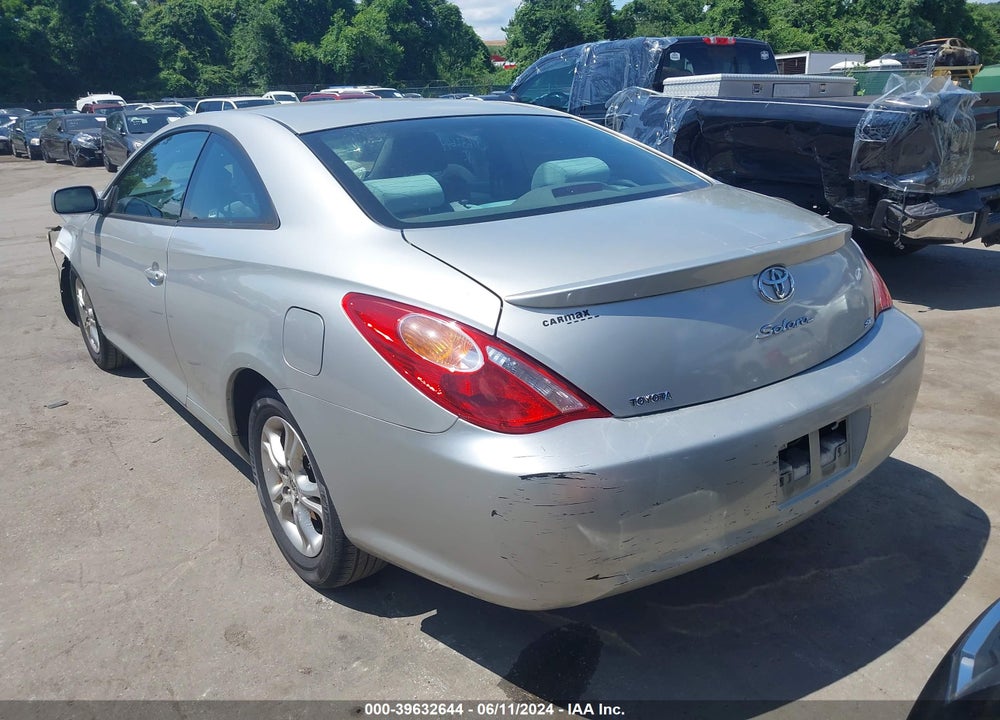 2006 TOYOTA CAMRY SOLARA SE VIN: 4T1CE38P96U707788