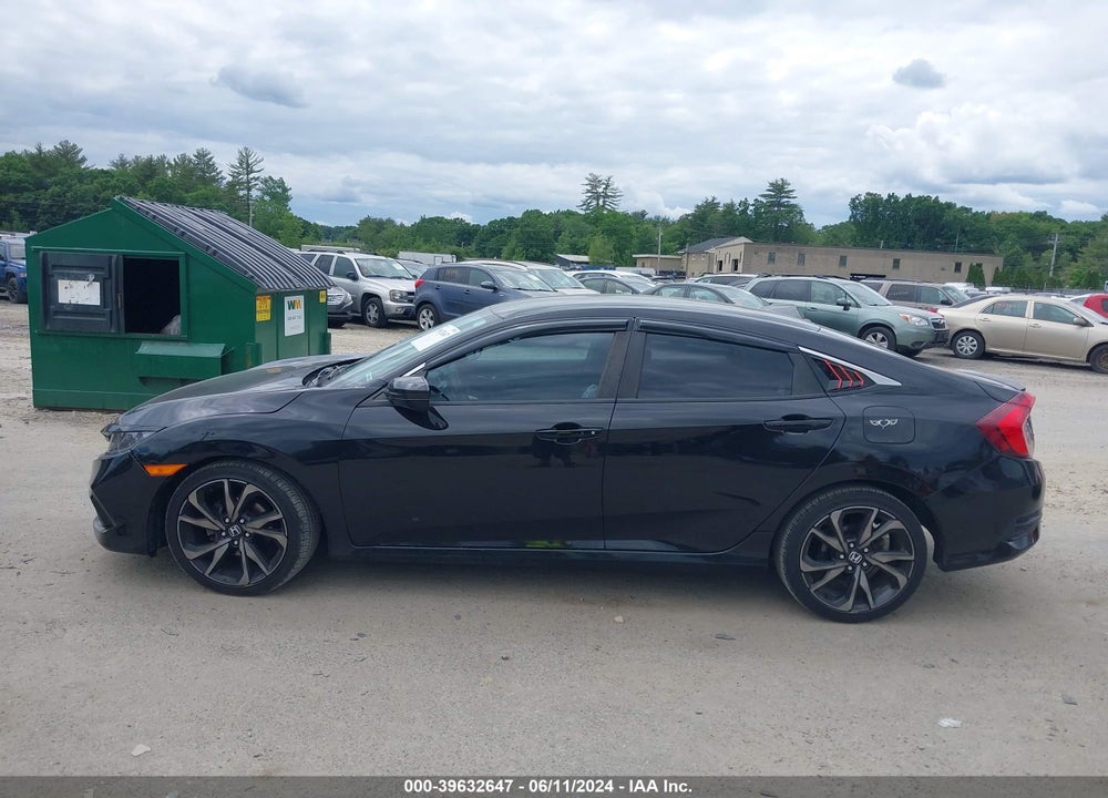 2019 HONDA CIVIC SPORT VIN: 2HGFC2F87KH580745