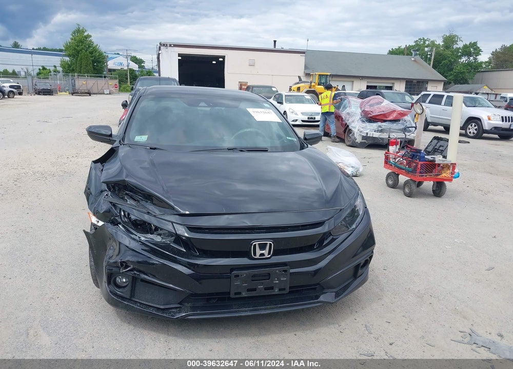 2019 HONDA CIVIC SPORT VIN: 2HGFC2F87KH580745