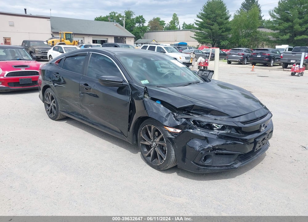 2019 HONDA CIVIC SPORT VIN: 2HGFC2F87KH580745
