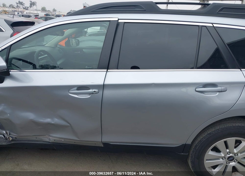 2019 SUBARU OUTBACK 2.5I PREMIUM VIN: 4S4BSAFC5K3316369