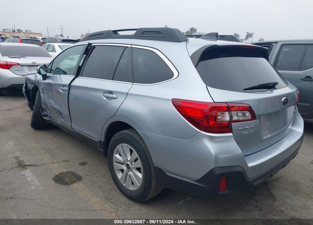 2019 SUBARU OUTBACK 2.5I PREMIUM VIN: 4S4BSAFC5K3316369