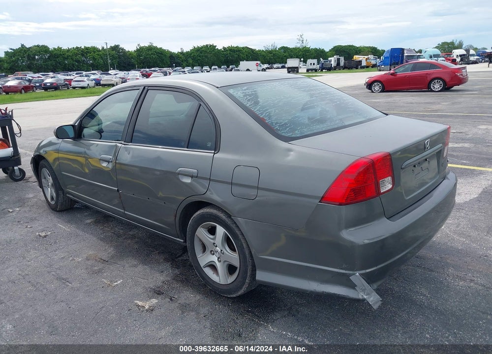 2005 HONDA CIVIC EX VIN: 2HGES26825H598864