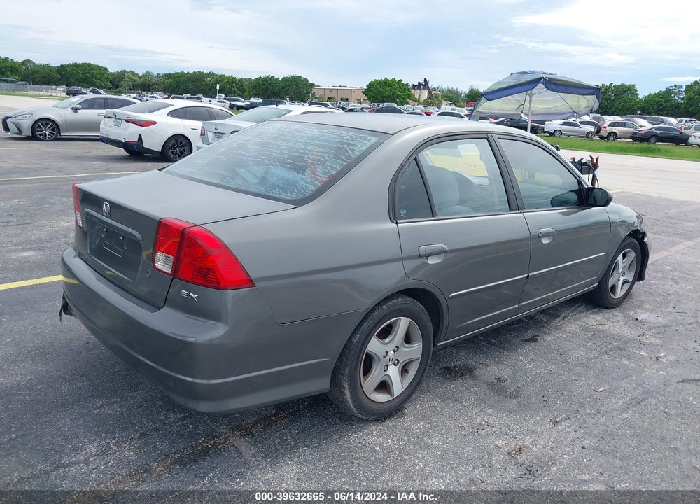 2005 HONDA CIVIC EX VIN: 2HGES26825H598864