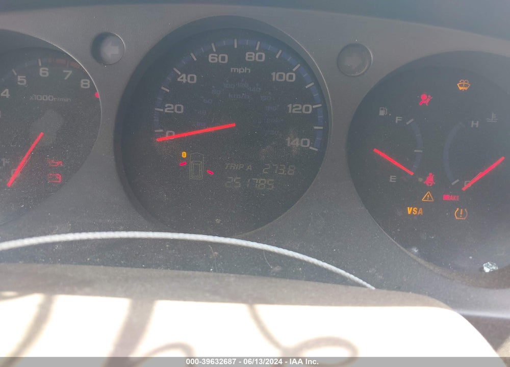2004 ACURA MDX VIN: 2HNYD18864H552394