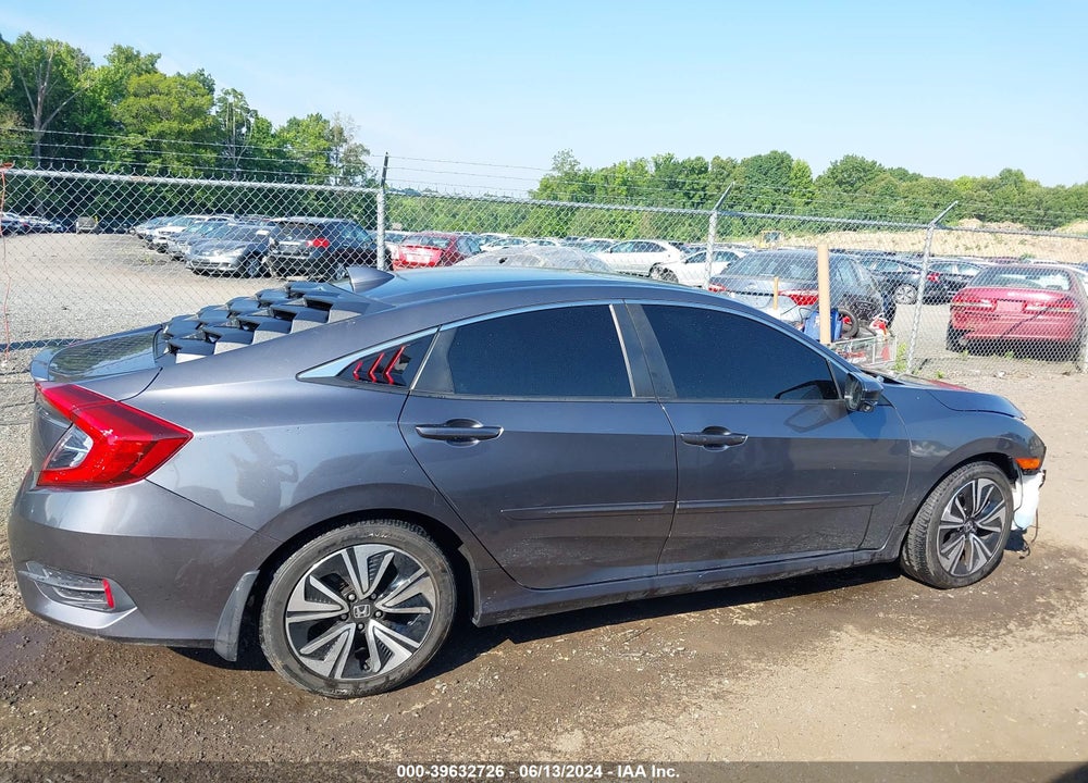 2018 HONDA CIVIC EX-L VIN: JHMFC1F79JX028124