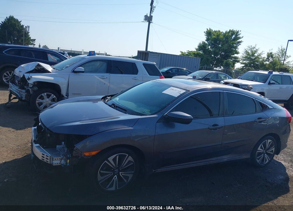 2018 HONDA CIVIC EX-L VIN: JHMFC1F79JX028124