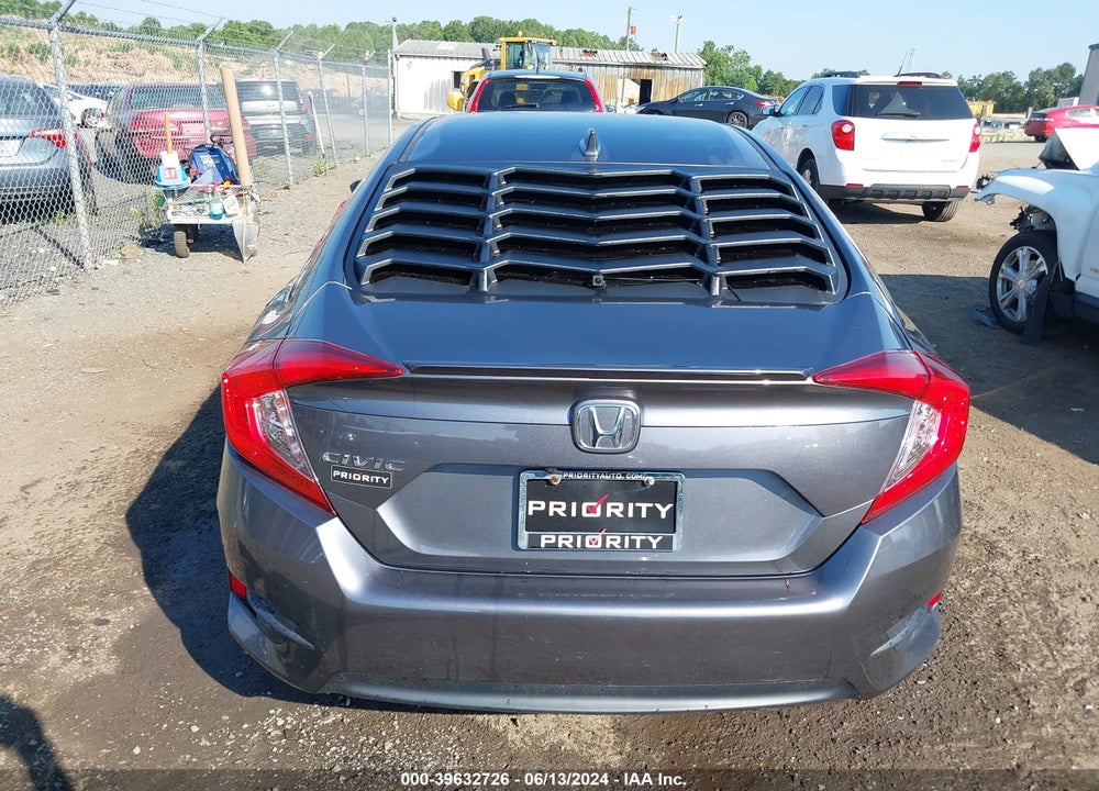 2018 HONDA CIVIC EX-L VIN: JHMFC1F79JX028124