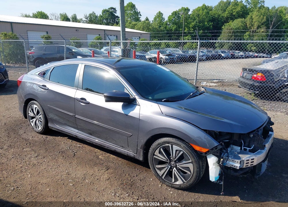 2018 HONDA CIVIC EX-L VIN: JHMFC1F79JX028124
