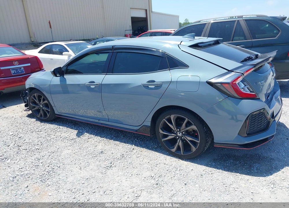 2017 HONDA CIVIC SPORT VIN: SHHFK7H45HU211615