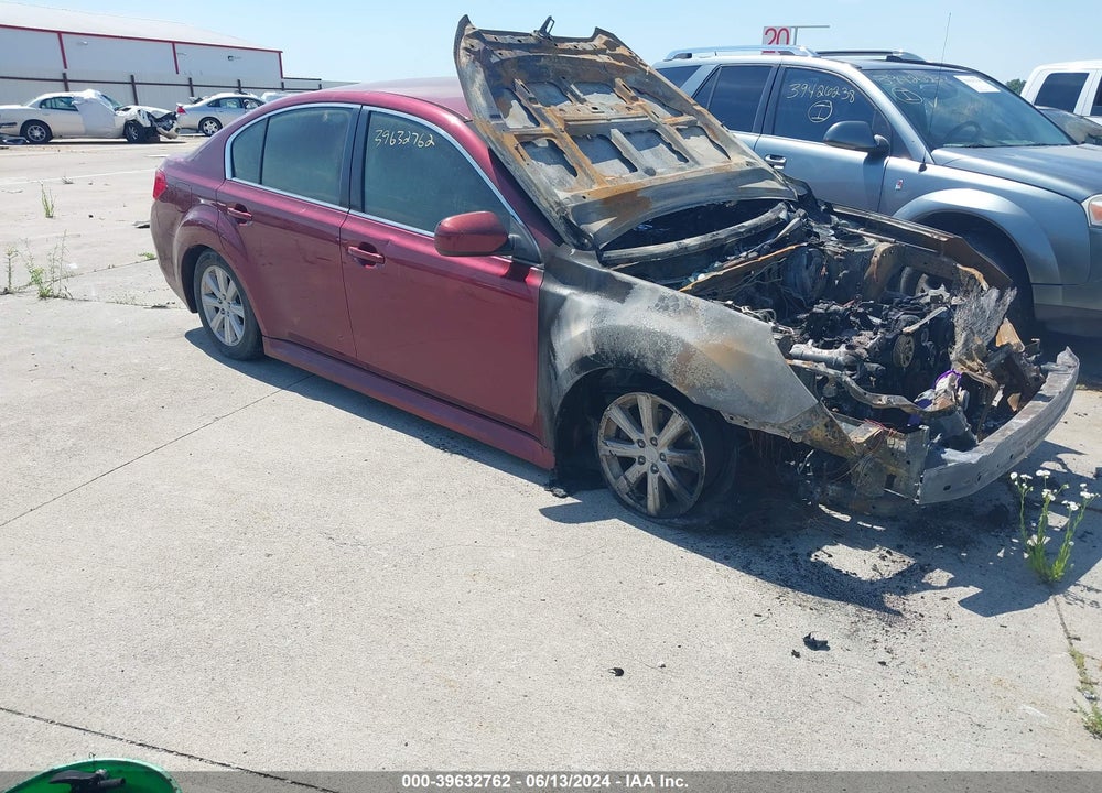 2012 SUBARU LEGACY 2.5I VIN: 4S3BMCA69C3016797