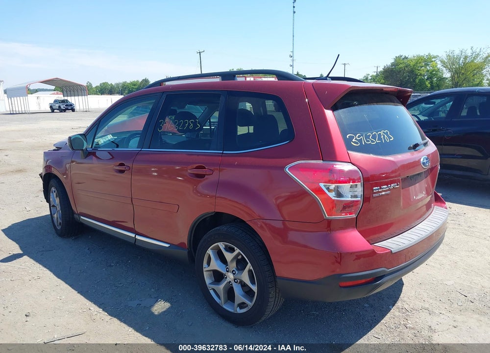 2015 SUBARU FORESTER 2.5I TOURING VIN: JF2SJAWC8FH477512