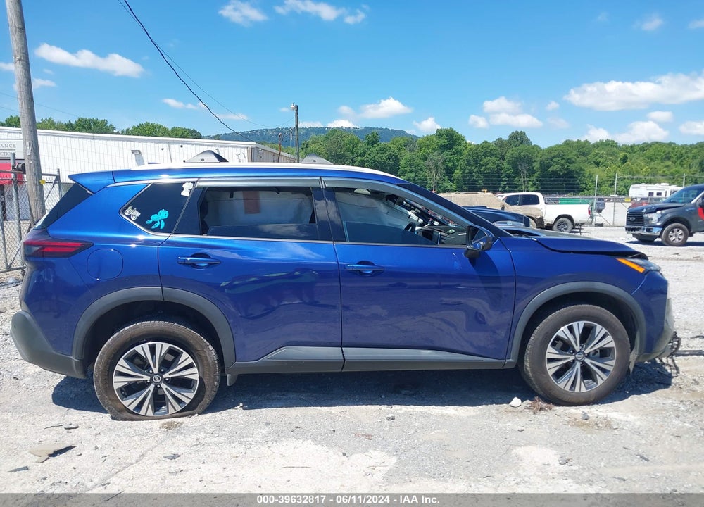 2021 NISSAN ROGUE SV FWD VIN: 5N1AT3BA9MC792233