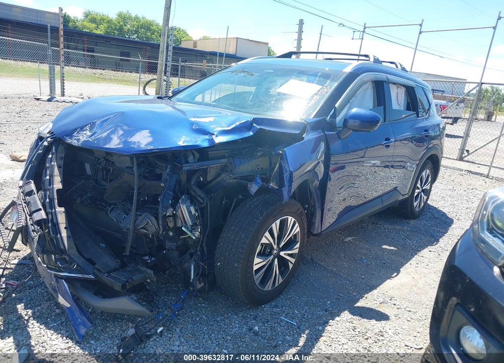2021 NISSAN ROGUE SV FWD VIN: 5N1AT3BA9MC792233