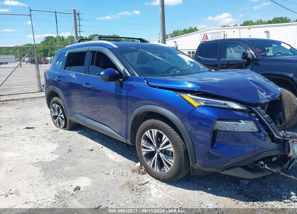 2021 NISSAN ROGUE SV FWD VIN: 5N1AT3BA9MC792233