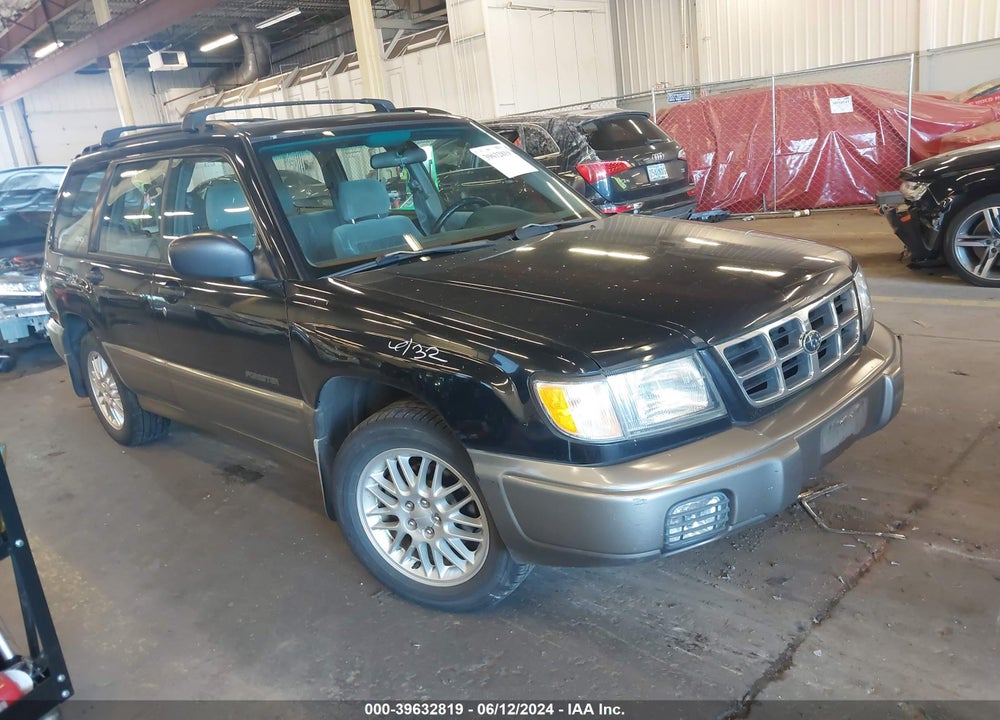 1999 SUBARU FORESTER S VIN: JF1SF6559XG737901
