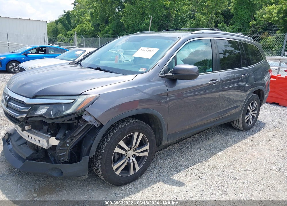 2018 HONDA PILOT EX-L VIN: 5FNYF6H56JB057648