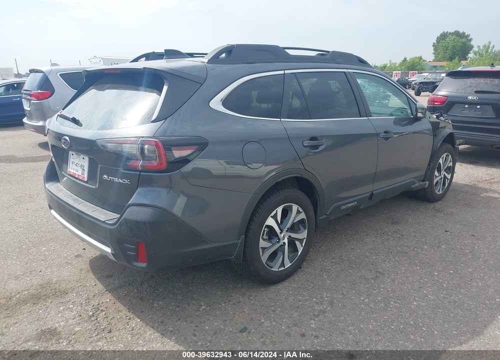 2021 SUBARU OUTBACK LIMITED VIN: 4S4BTANC8M3122873