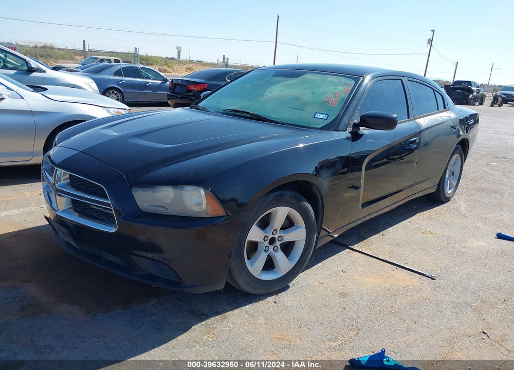 2013 DODGE CHARGER SE VIN: 2C3CDXBG7DH550094