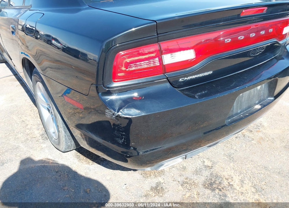 2013 DODGE CHARGER SE VIN: 2C3CDXBG7DH550094