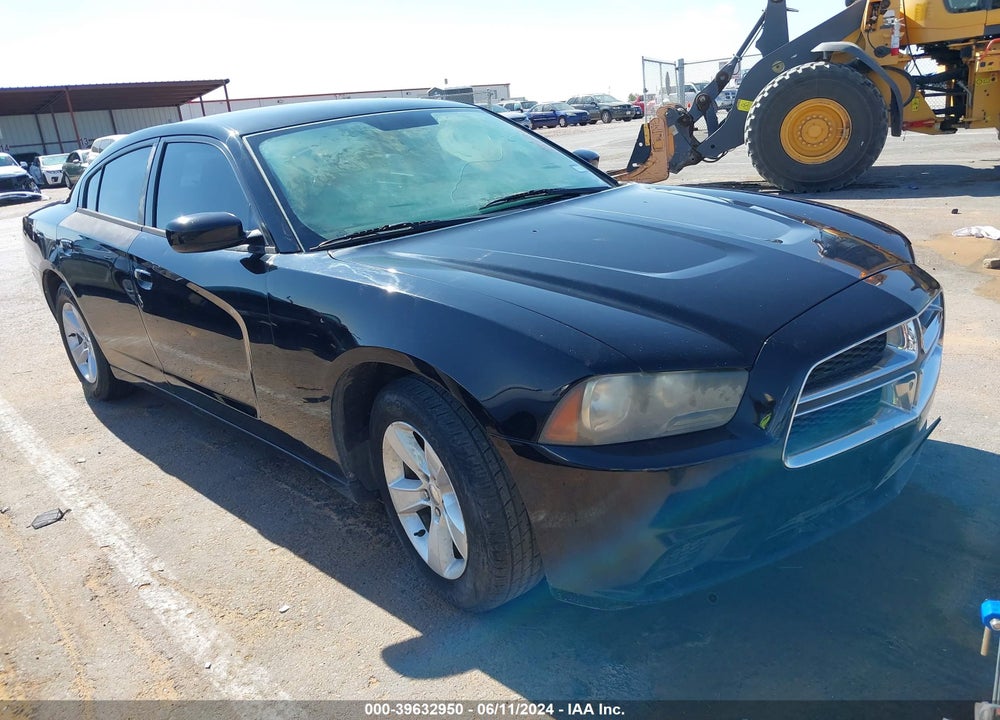 2013 DODGE CHARGER SE VIN: 2C3CDXBG7DH550094