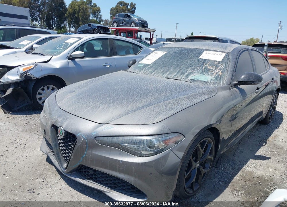 2020 ALFA ROMEO GIULIA RWD VIN: ZARFAMAN7L7634528