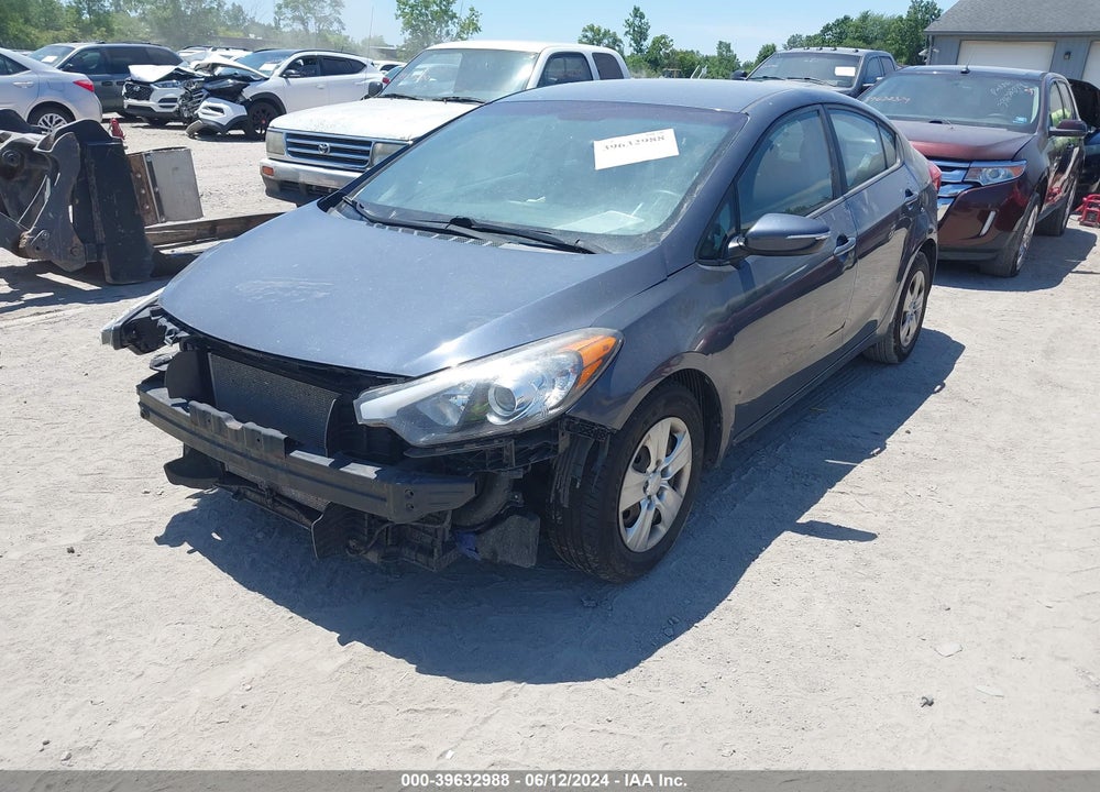 2015 KIA FORTE LX VIN: KNAFX4A6XF5375323