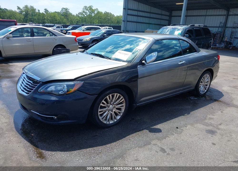 2011 CHRYSLER 200 LIMITED VIN: 1C3BC7EG8BN605067