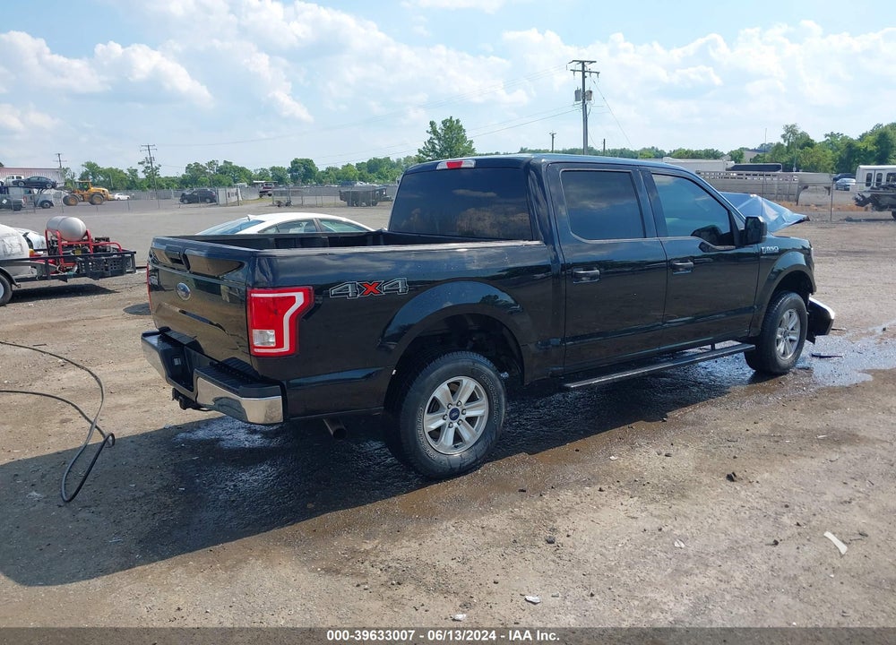 2017 FORD F-150 XLT VIN: 1FTEW1EF5HFC04339