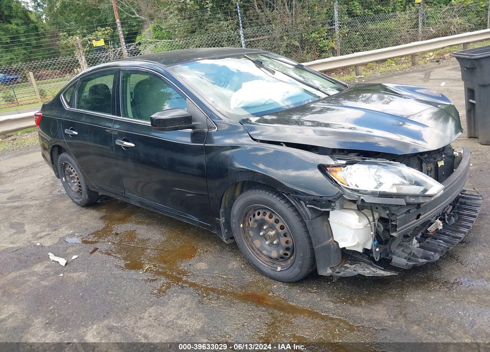 2017 NISSAN SENTRA SV VIN: 3N1AB7AP4HY316850