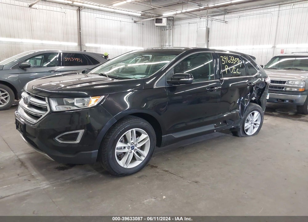 2015 FORD EDGE SEL VIN: 2FMTK4J97FBB25933