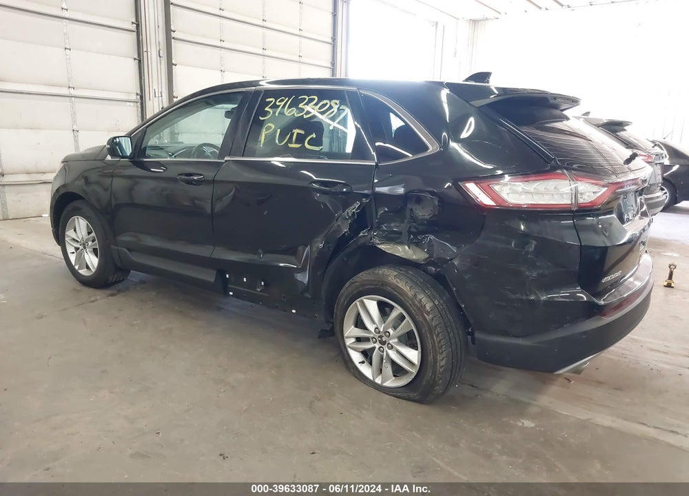 2015 FORD EDGE SEL VIN: 2FMTK4J97FBB25933