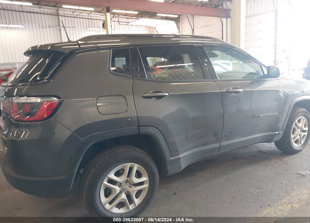 2018 JEEP COMPASS SPORT 4X4 VIN: 3C4NJDAB0JT457860