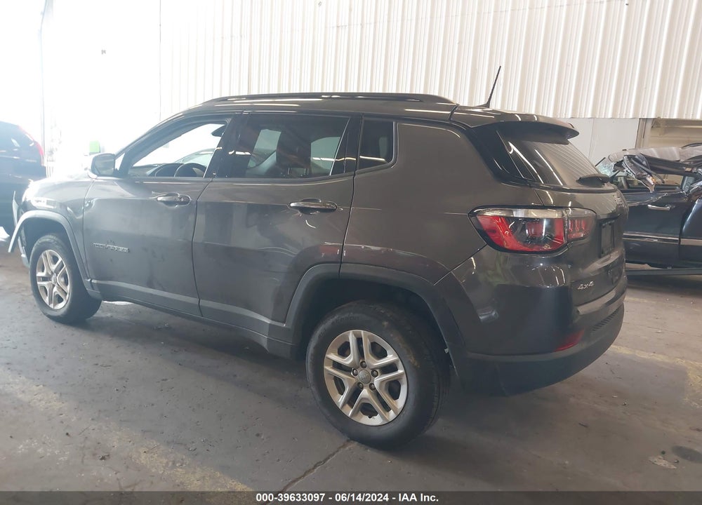 2018 JEEP COMPASS SPORT 4X4 VIN: 3C4NJDAB0JT457860