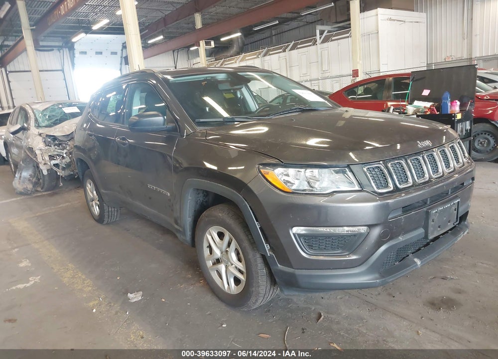 2018 JEEP COMPASS SPORT 4X4 VIN: 3C4NJDAB0JT457860