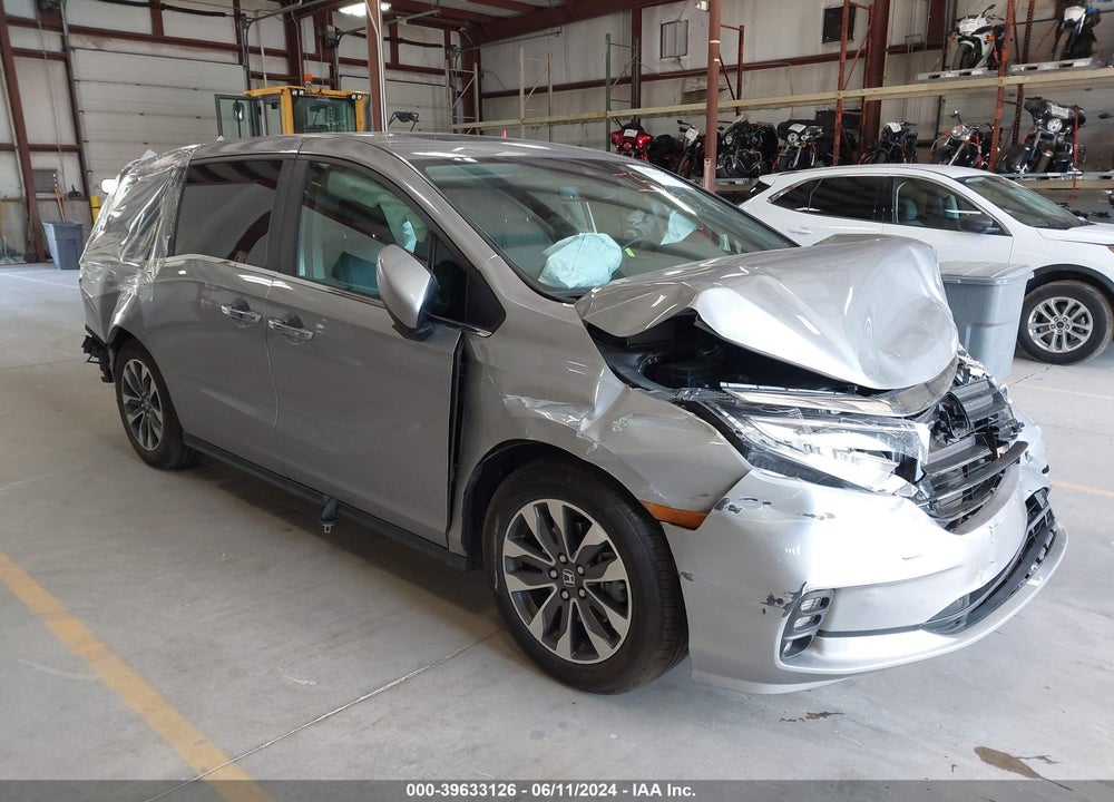 2022 HONDA ODYSSEY EX-L VIN: 5FNRL6H79NB060385