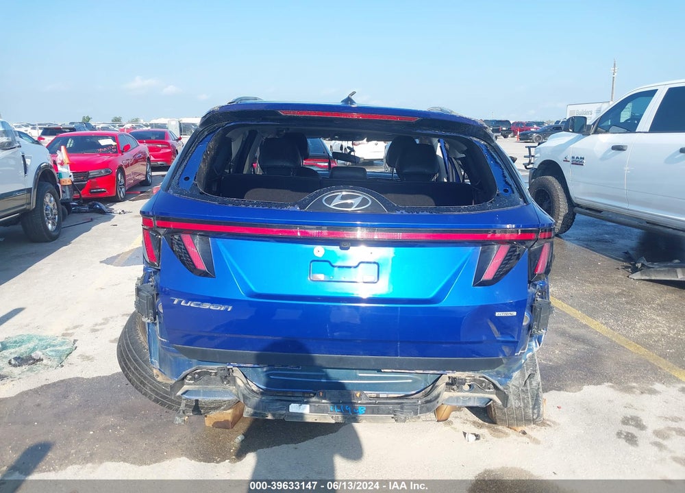 2022 HYUNDAI TUCSON LIMITED VIN: 5NMJECAEXNH121725