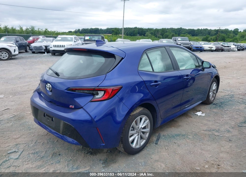 2024 TOYOTA COROLLA SE VIN: JTND4MBE0R3227704