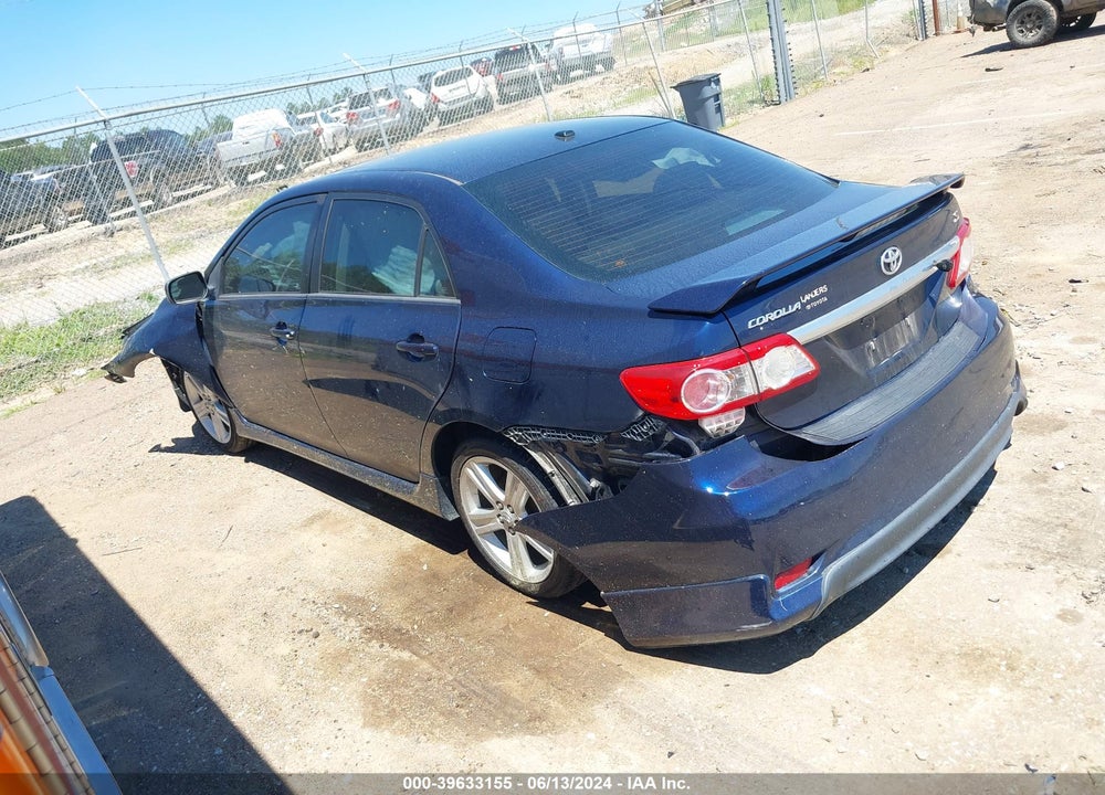 2013 TOYOTA COROLLA S VIN: 5YFBU4EE3DP211231