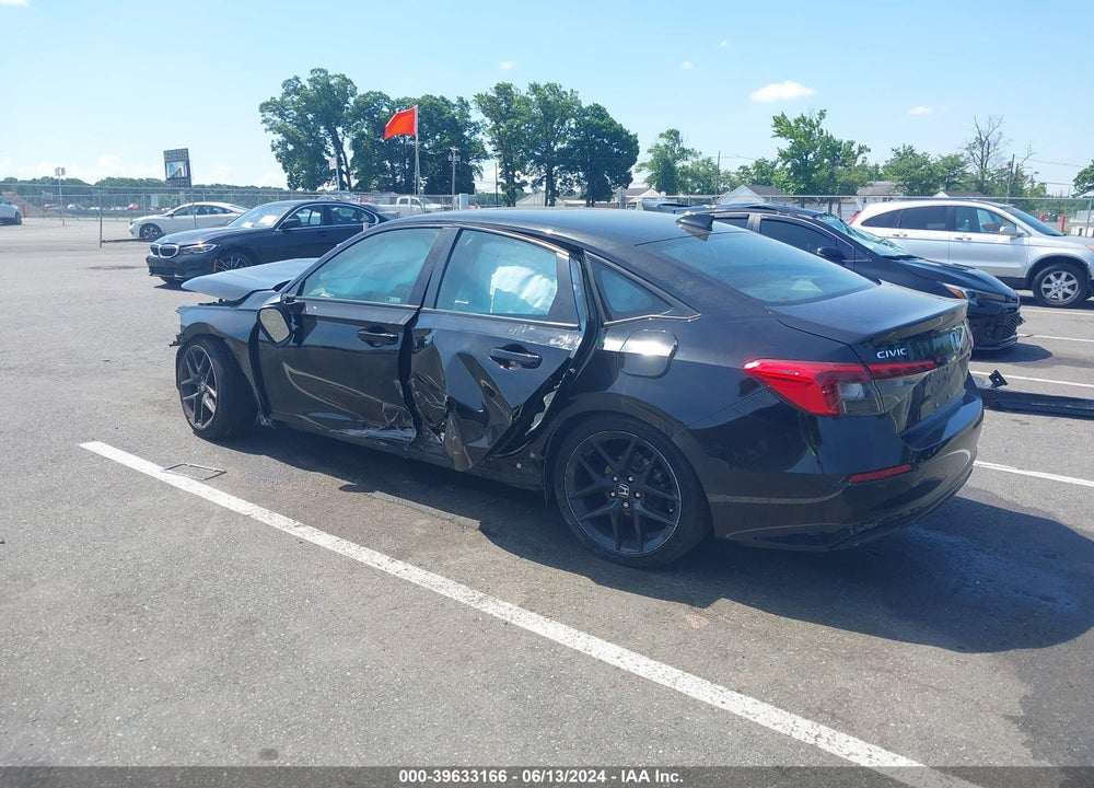 2022 HONDA CIVIC SPORT VIN: 2HGFE2F50NH516325