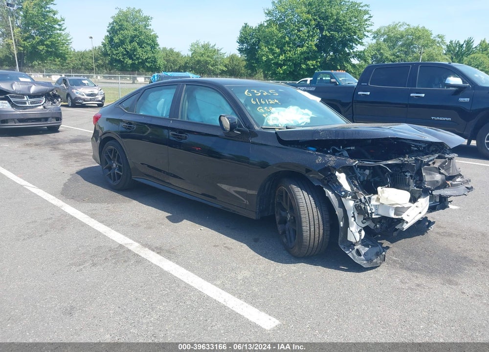 2022 HONDA CIVIC SPORT VIN: 2HGFE2F50NH516325