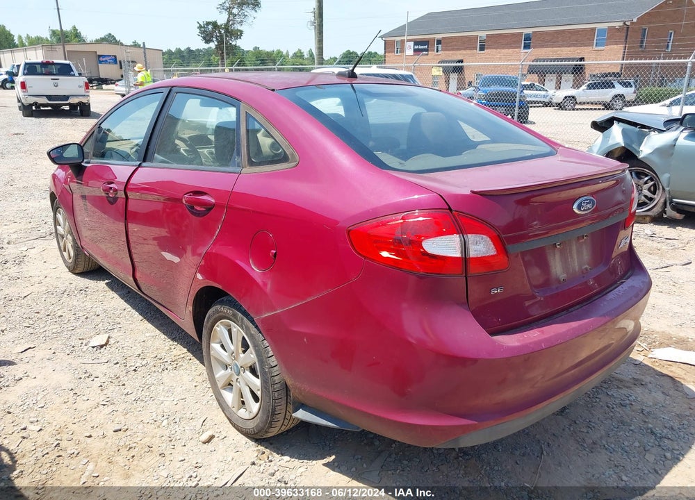 2011 FORD FIESTA SE VIN: 3FADP4BJ4BM121257